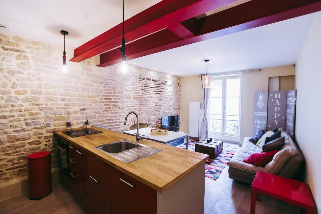 Big Studio Apartment Dijon Exterior foto